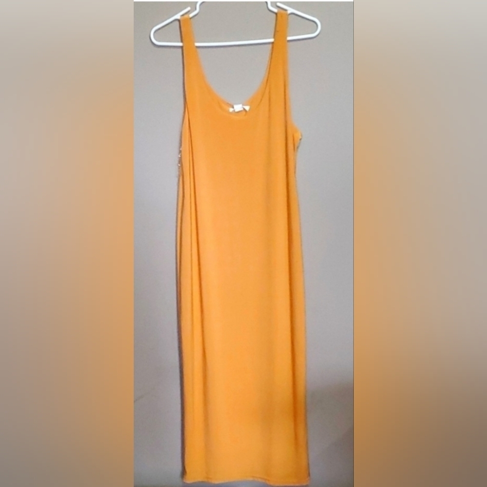 Revamped Mustard Yellow dress size large